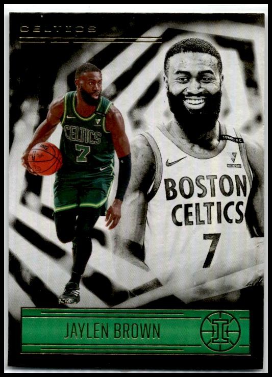2020-21 Panini Illusions #77 Jaylen Brown Boston Celtics