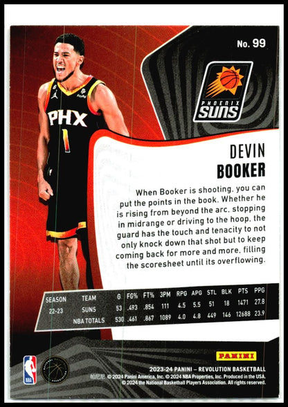 2023-24 Panini Revolution #99 Devin Booker Phoenix Suns