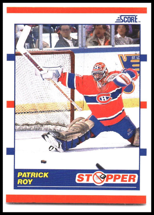 Patrick Roy #344 1990-91 Score Canadian