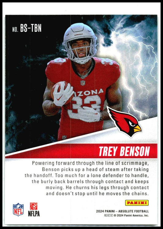2024 Topps Finest Uncommon #176 Trey Benson
