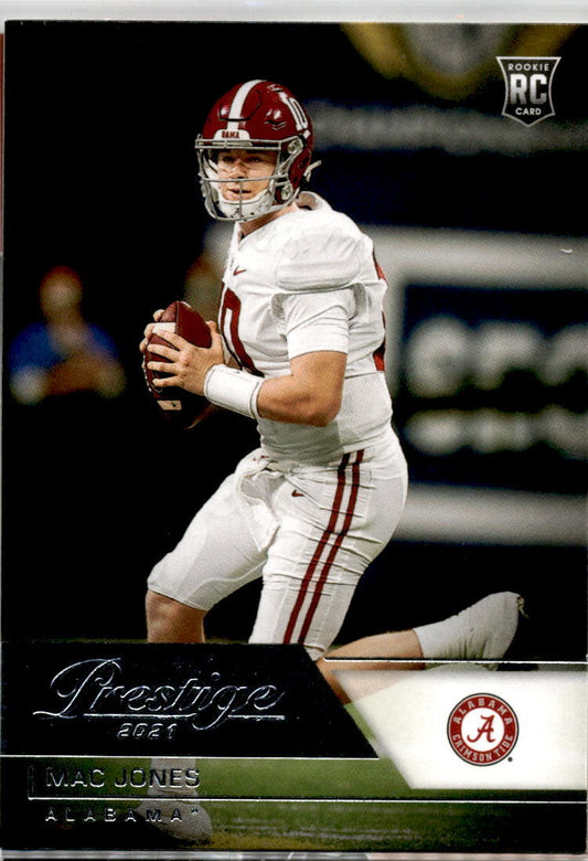 2021 Panini Chronicles Prestige Draft Picks #87 Mac Jones Tide/ New England Pat