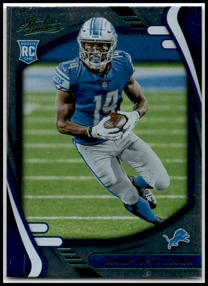 2021 Panini Absolute Green #131 Amon-Ra St. Brown Detroit Lions