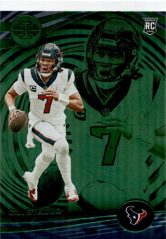 2023 Panini Illusions Emerald Trophy Collection #43 C.J. Stroud Houston Texans
