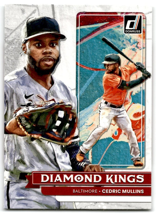2022 Donruss Diamond Kings Cedric Mullins Baltimore Orioles #5