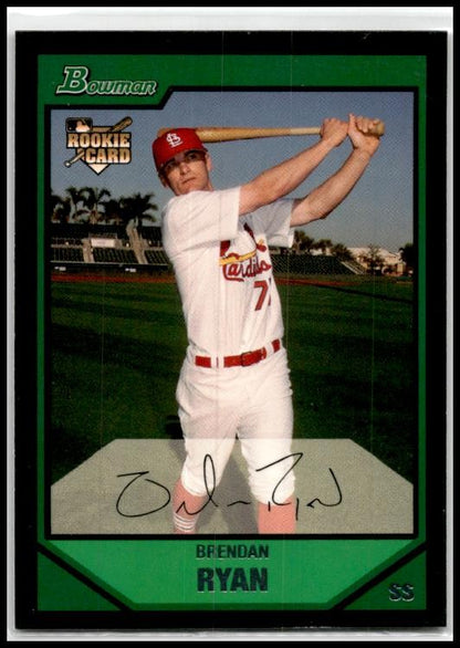 2007 Bowman Draft Picks & Prospects #BDP52 Brendan Ryan St. Louis Cardinals