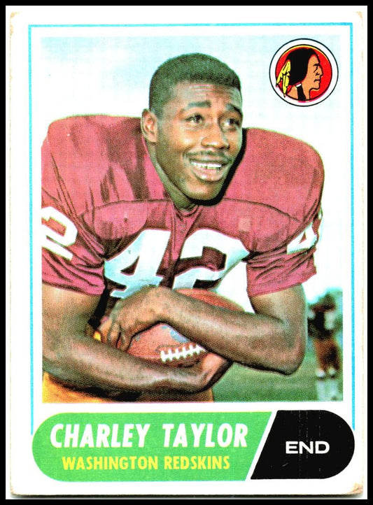 1968 Topps #192 Charley Taylor Washington Redskins
