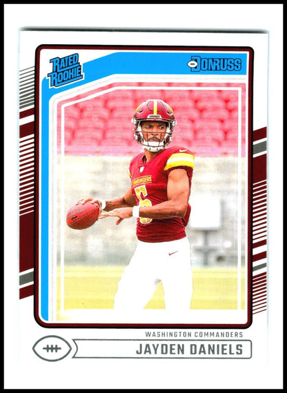 2024 Donruss #389 Jayden Daniels Rookie Washington Commanders