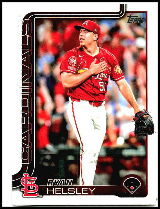 2025 Topps #241 Ryan Helsley St. Louis Cardinals