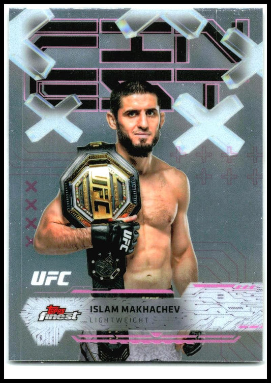 2025 Topps Finest UFC Common #82 Islam Makhachev