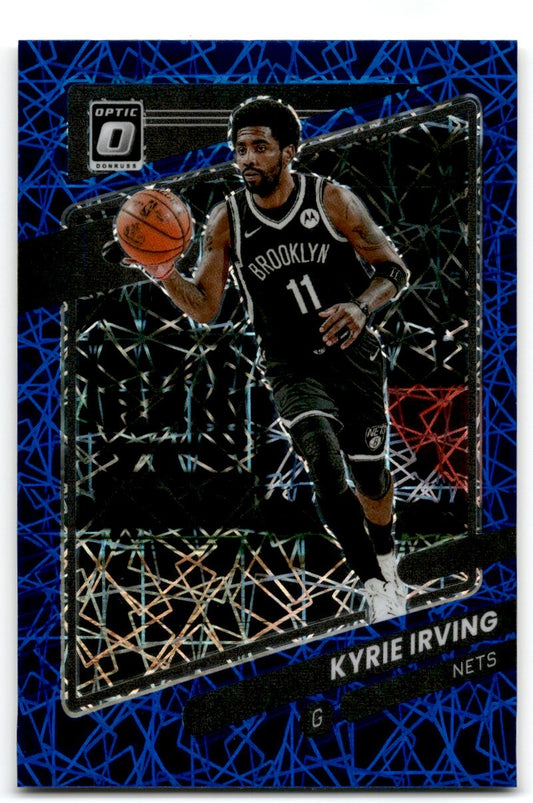 2021-22 Donruss Optic  Blue Velocity Kyrie Irving Brooklyn Nets #96
