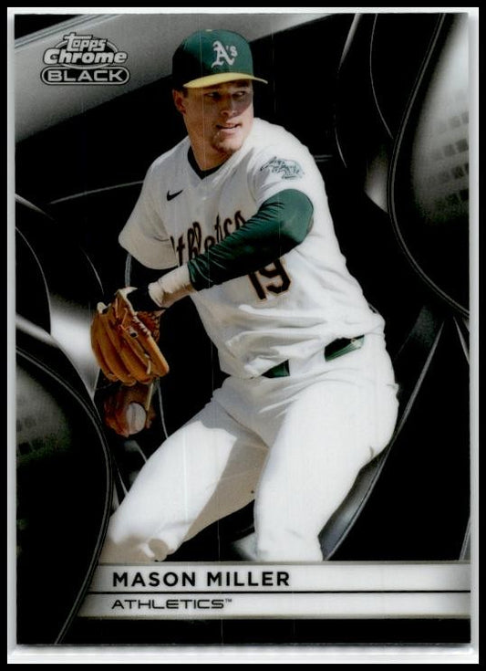 2025 Topps Chrome Black #18 Mason Miller Athletics
