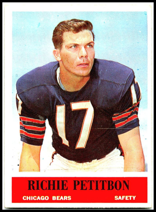 1964 Philadelphia #23 Richie Petitbon Chicago Bears