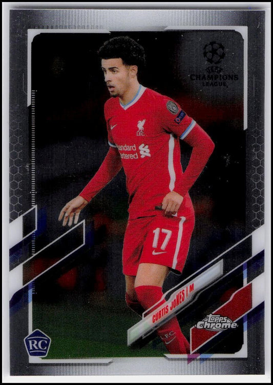 2020-21 Topps Chrome UEFA Champions League #6 Curtis Jones