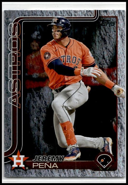 2025 Topps Sandglitter #307 Jeremy Peña Houston Astros
