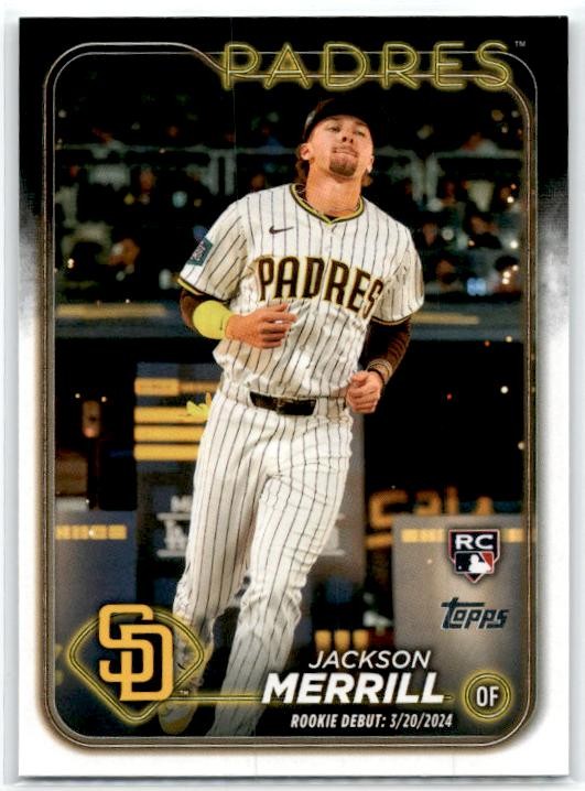 2024 Topps Update #US169 Jackson Merrill San Diego Padres