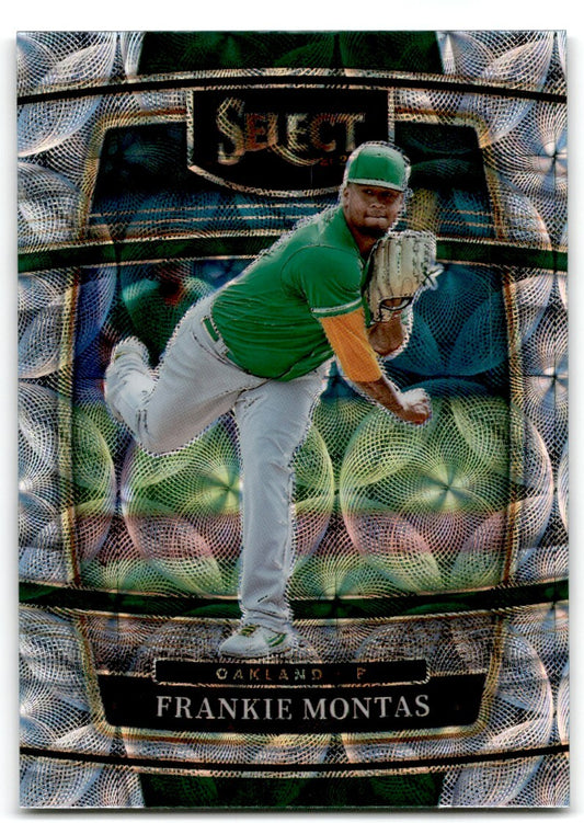 2022 Panini Select Scope Prizm Frankie Montas Oakland Athletics #66