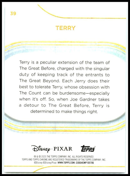 2025 Topps Chrome Disney #39 Terry