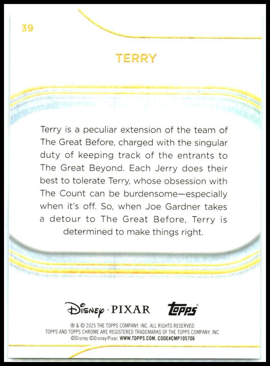2025 Topps Chrome Disney #39 Terry