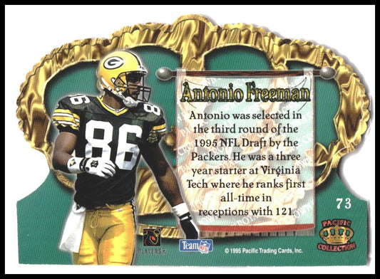 Antonio Freeman #73 1995 Pacific Crown Royale Rookie RC