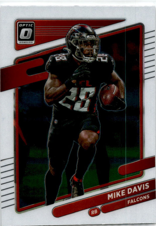 2021 Donruss Optic #154 Mike Davis Atlanta Falcons