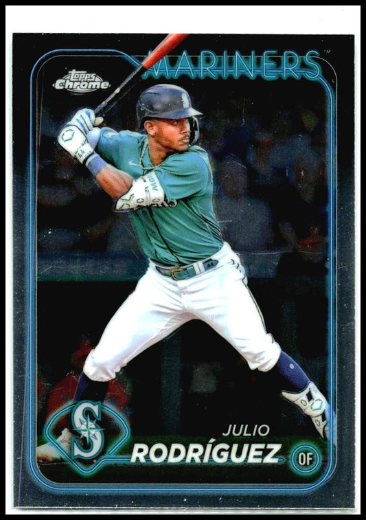 2024 Topps Chrome #300 Julio Rodríguez Seattle Mariners