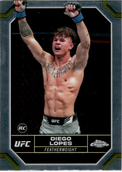Topps Chrome UFC #26 Diego Lopes RC