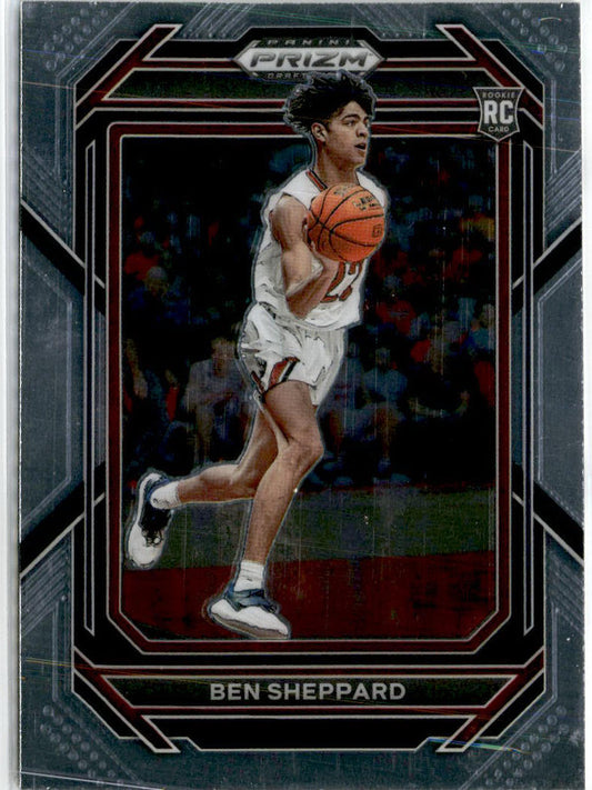 2023 Panini Prizm Draft Picks #34 Ben Sheppard Belmont Bruins / Pacers