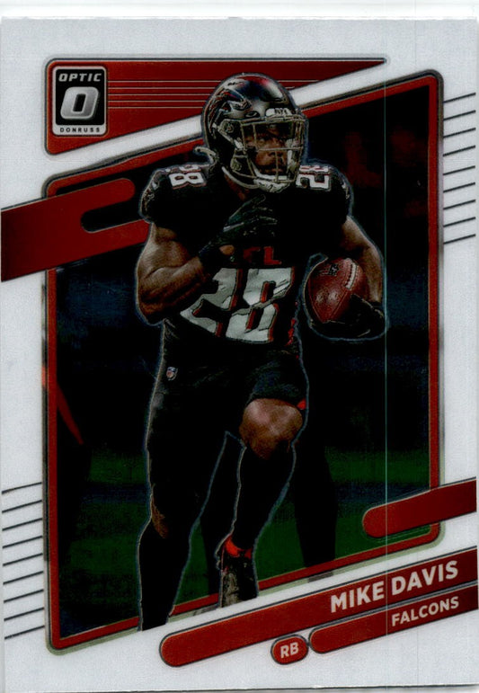 2021 Donruss Optic #154 Mike Davis Atlanta Falcons