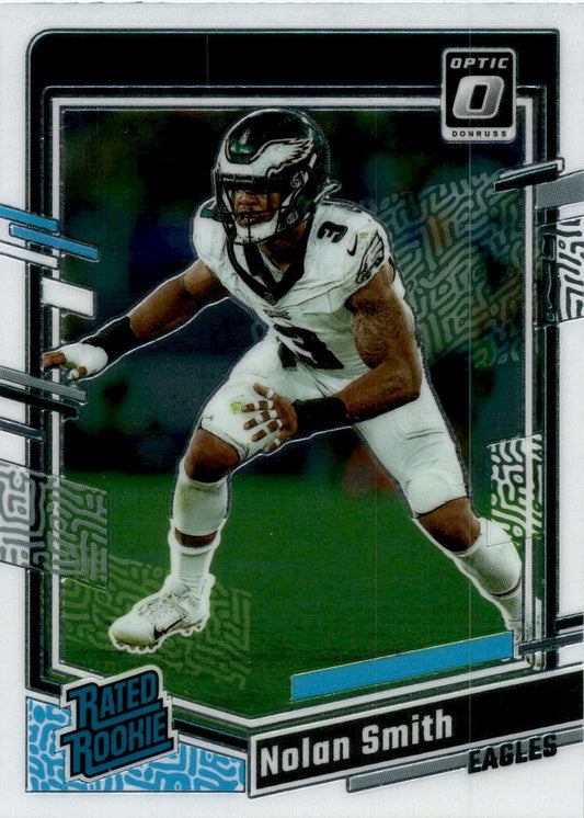 2023 Donruss Optic #283 Nolan Smith Philadelphia Eagles