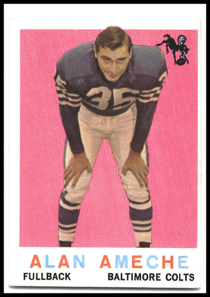 Alan Ameche #30 1959 Topps