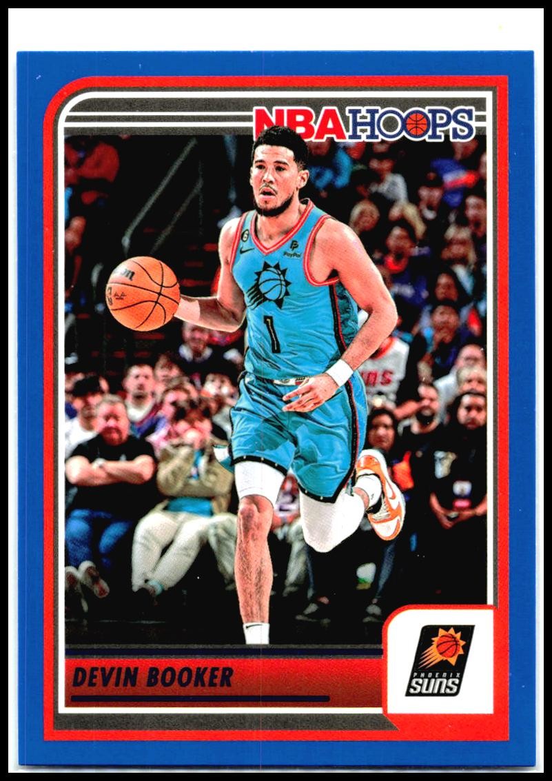 2023-24 Hoops Blue #191 Devin Booker Phoenix Suns
