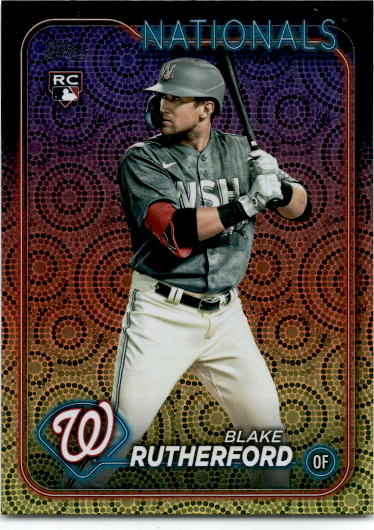 2024 Topps Summer Holliday #637 Blake Rutherford Nationals