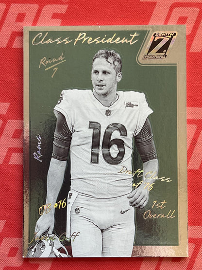 2023 Panini Zenith Class President #CP-2016 Jared Goff Los Angeles Rams