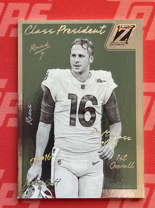 2023 Panini Zenith Class President #CP-2016 Jared Goff Los Angeles Rams