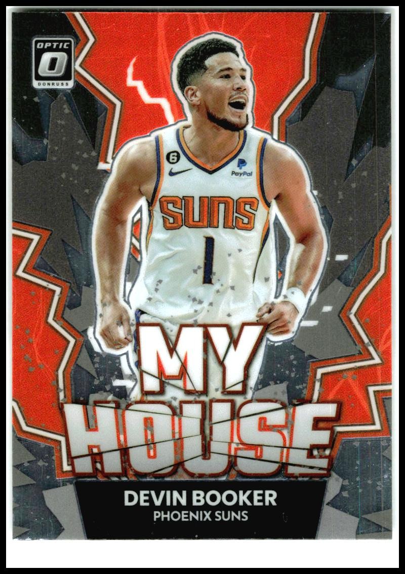 2022-23 Donruss Optic My House #14 Devin Booker Phoenix Suns