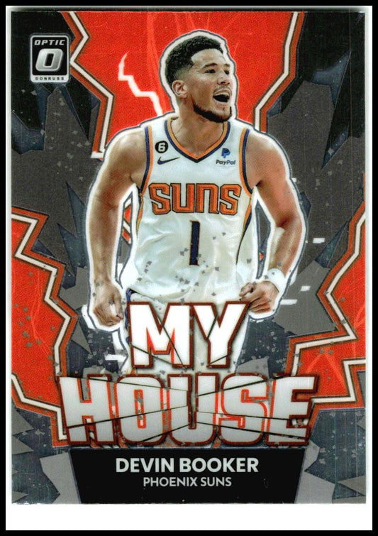2022-23 Donruss Optic My House #14 Devin Booker Phoenix Suns