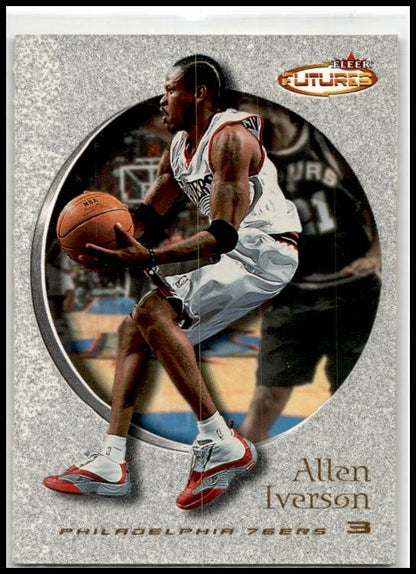 2000-01 Fleer Futures #52 Allen Iverson Philadelphia 76ers