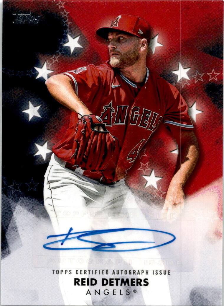 2024 Topps Baseball Stars Auto #BSA-RD Reid Detmers Auto Los Angeles Angels