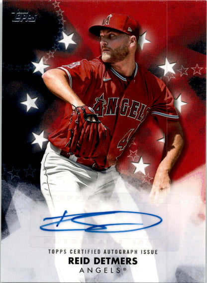 2024 Topps Baseball Stars Auto #BSA-RD Reid Detmers Auto Los Angeles Angels