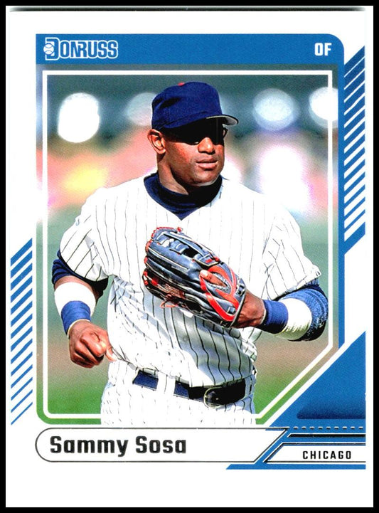 2024 Donruss Holo #9 Sammy Sosa Chicago Cubs