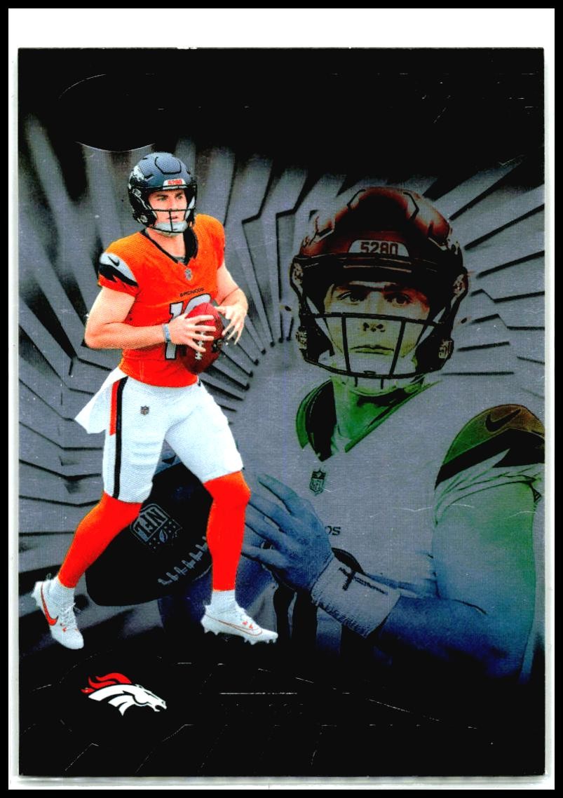 2024 Panini Illusions Retail #22 Bo Nix Rookie Denver Broncos