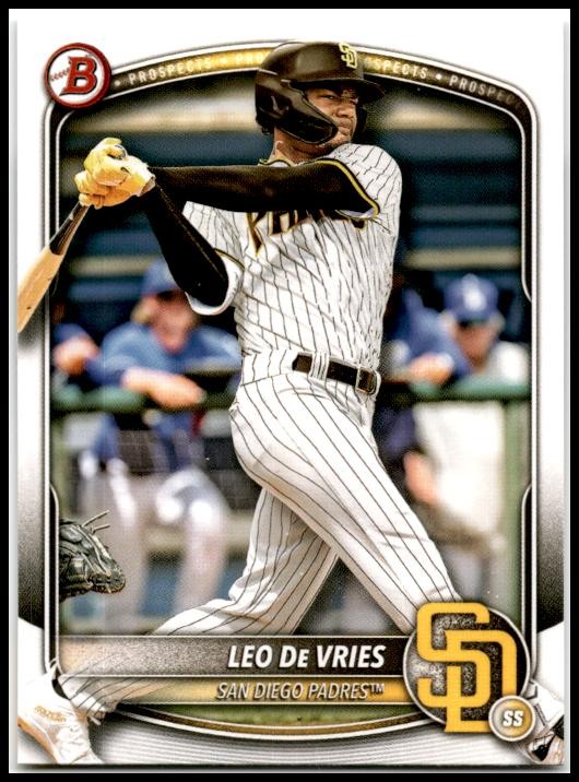 2025 Bowman #BP-59 Leo De Vries San Diego Padres