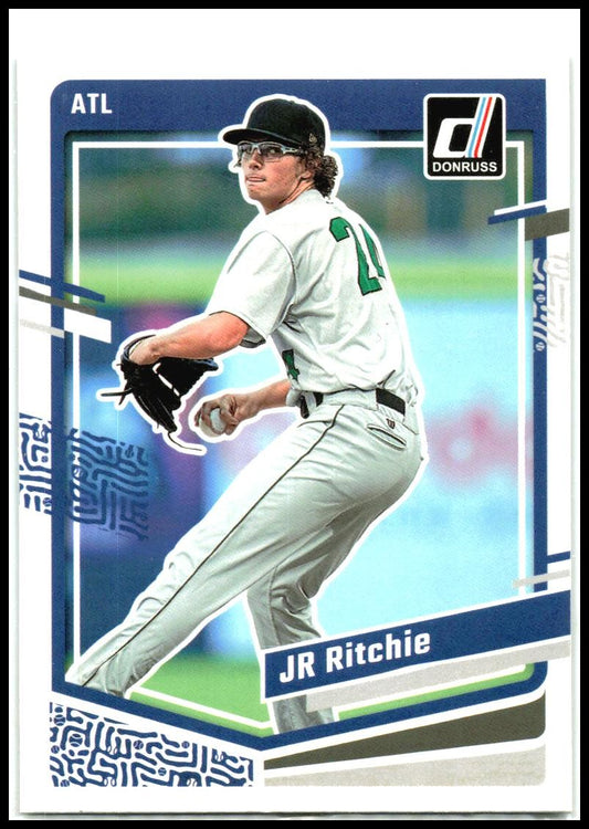 2023 Donruss #122 JR Ritchie Atlanta Braves