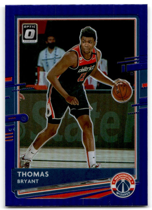 2020-21 Donruss Optic Purple Thomas Bryant Washington Wizards #15