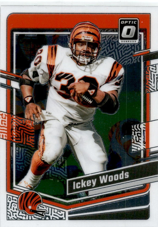 2023 Donruss Optic #40 Ickey Woods Cincinnati Bengals