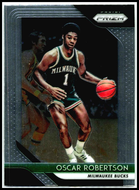 2018-19 Panini Prizm #125 Oscar Robertson Milwaukee Bucks