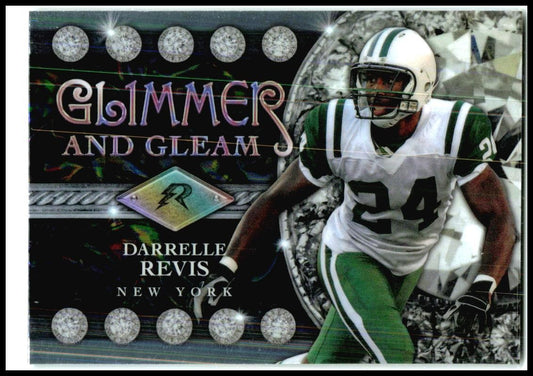 2024 Topps Resurgence Glimmer and Gleam #GG-22 Darrelle Revis New York Jets