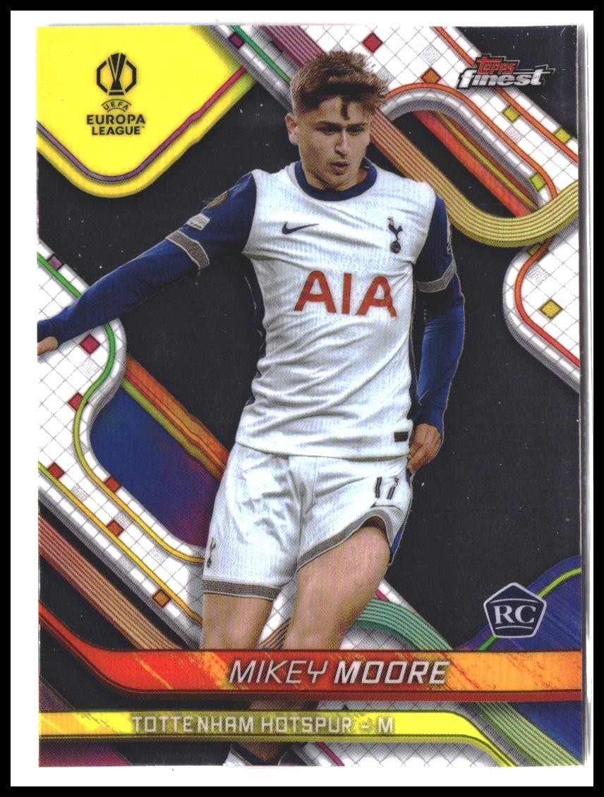 Mikey Moore #59 2024-25 Finest UEFA Club Competitions Rookie RC