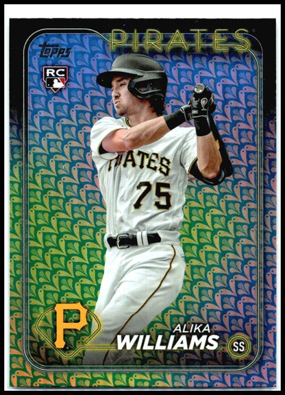 2024 Topps Holiday #265 Alika Williams Pittsburgh Pirates