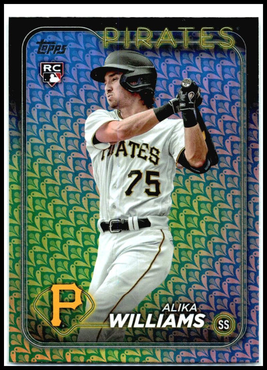 2024 Topps Holiday #265 Alika Williams Pittsburgh Pirates